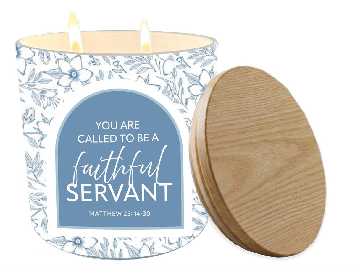 Soy Candle Faithful Servant 13 Oz by Dicksons