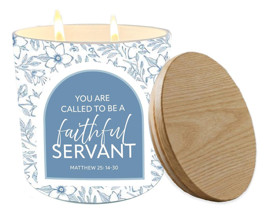 Soy Candle Faithful Servant 13 Oz by Dicksons