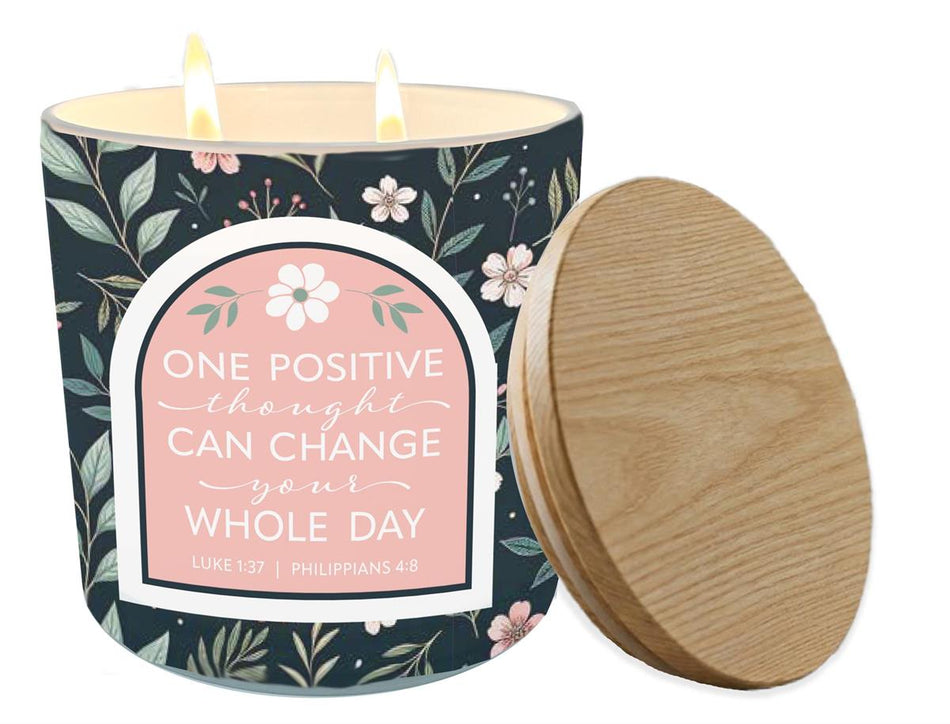 Soy Candle One Positive Thought 13 Oz by Dicksons