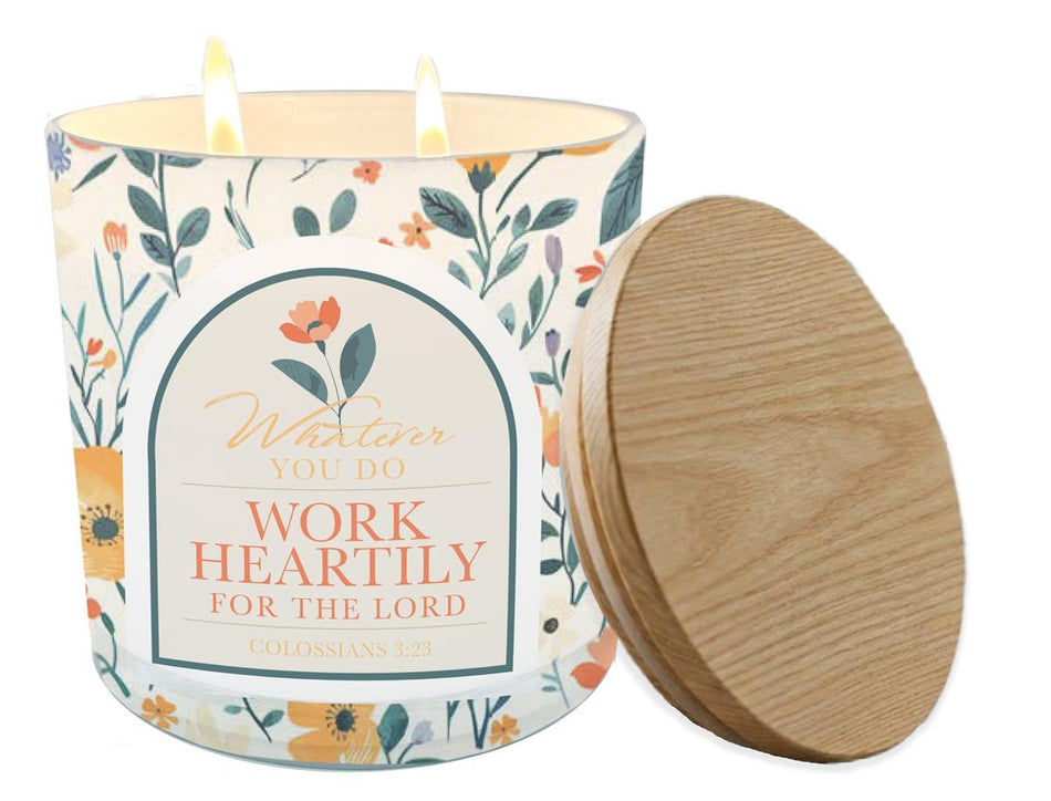 Soy Candle Work Heartily For The 13 Oz by Dicksons