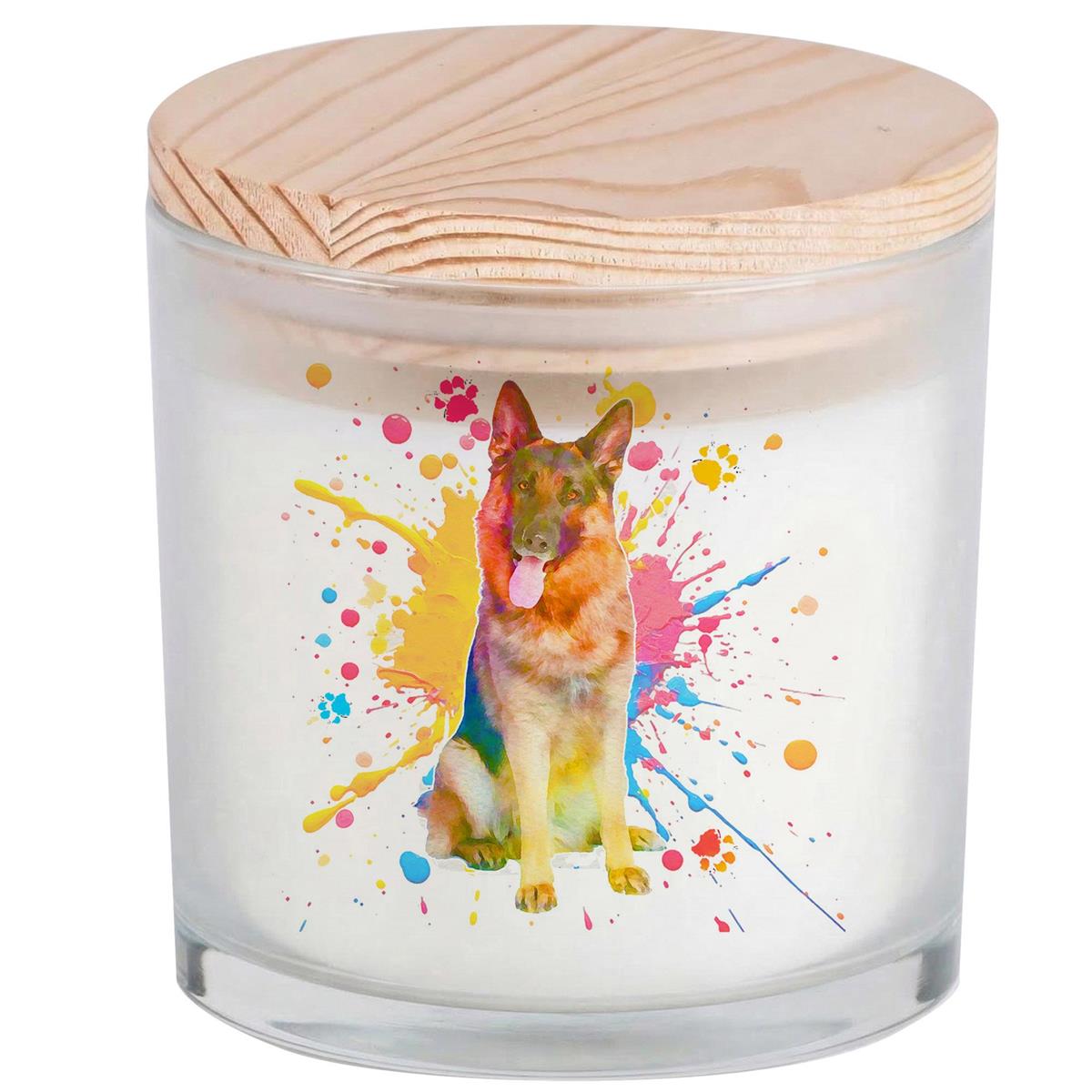 13 Oz. Soy Candle German Shepherd Paint by Dicksons