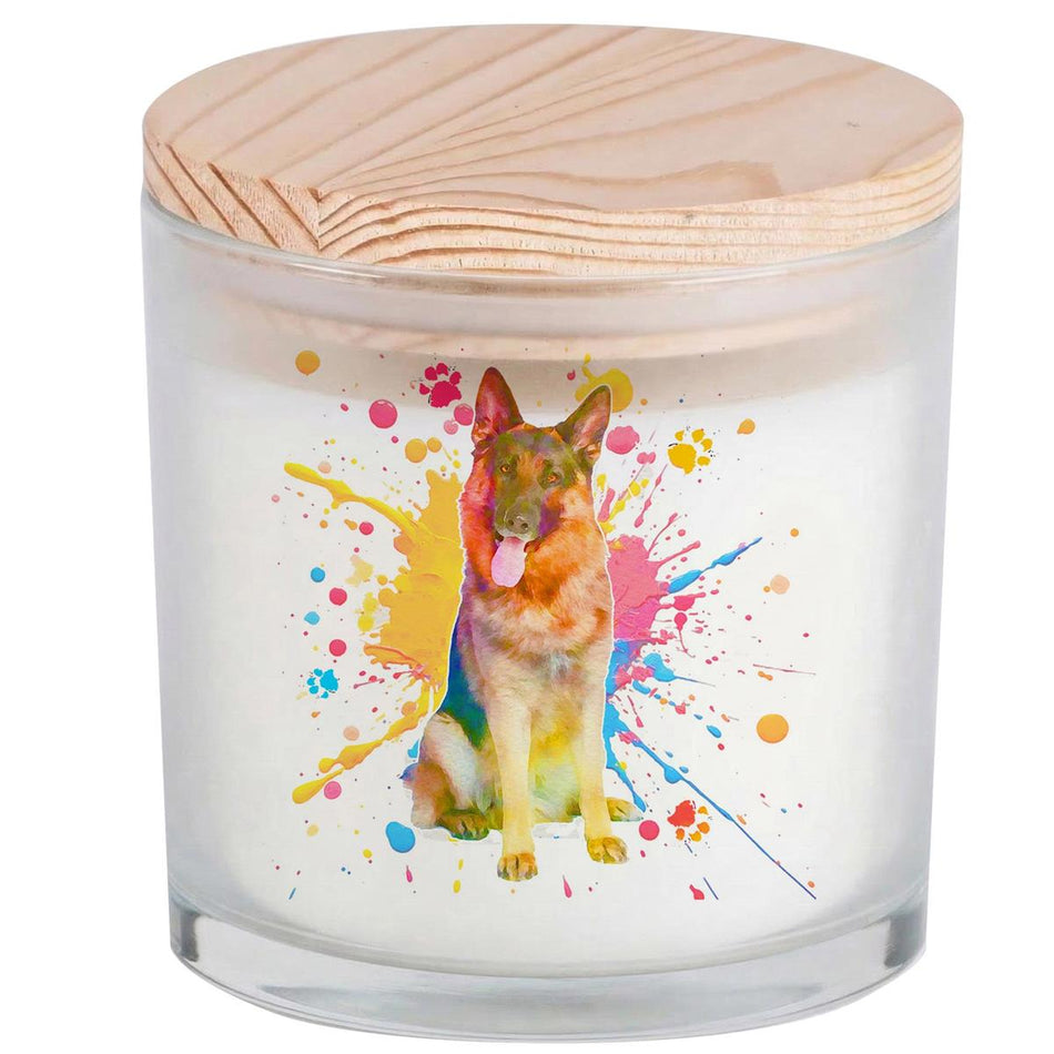 13 Oz. Soy Candle German Shepherd Paint by Dicksons