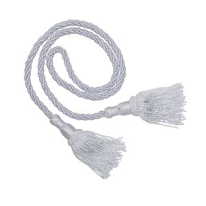 4ft. 8ft. 12ft. 16ft or 20ft Premier White Pew Reservation Ropes w/Tassels