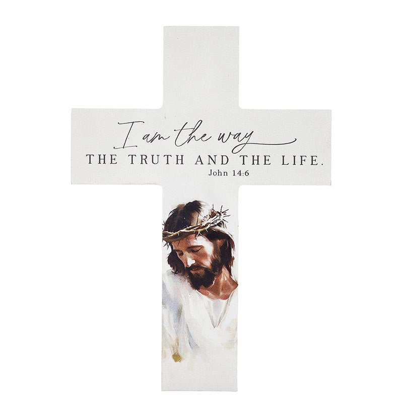 The Way, Truth, Life Wall Cross - The Lord Will