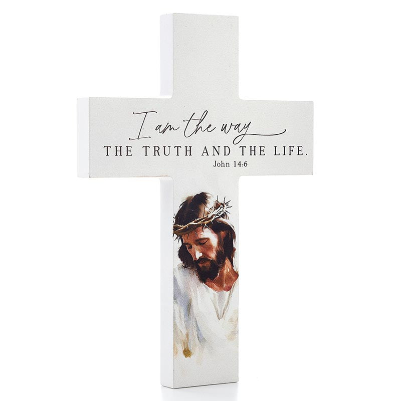 The Way, Truth, Life Wall Cross - The Lord Will