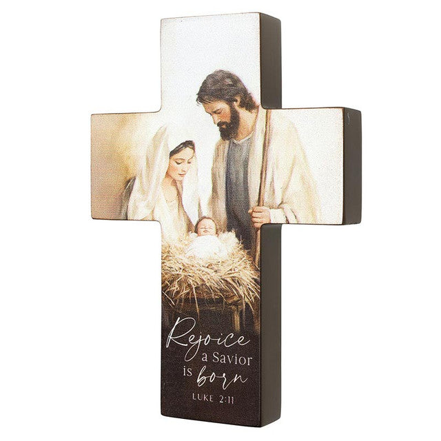 Holy Family Table Cross - Rejoice a Savior