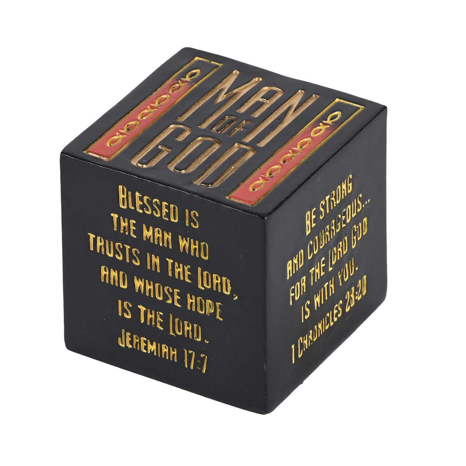 Desktop Cube Man Of God by Dicksons