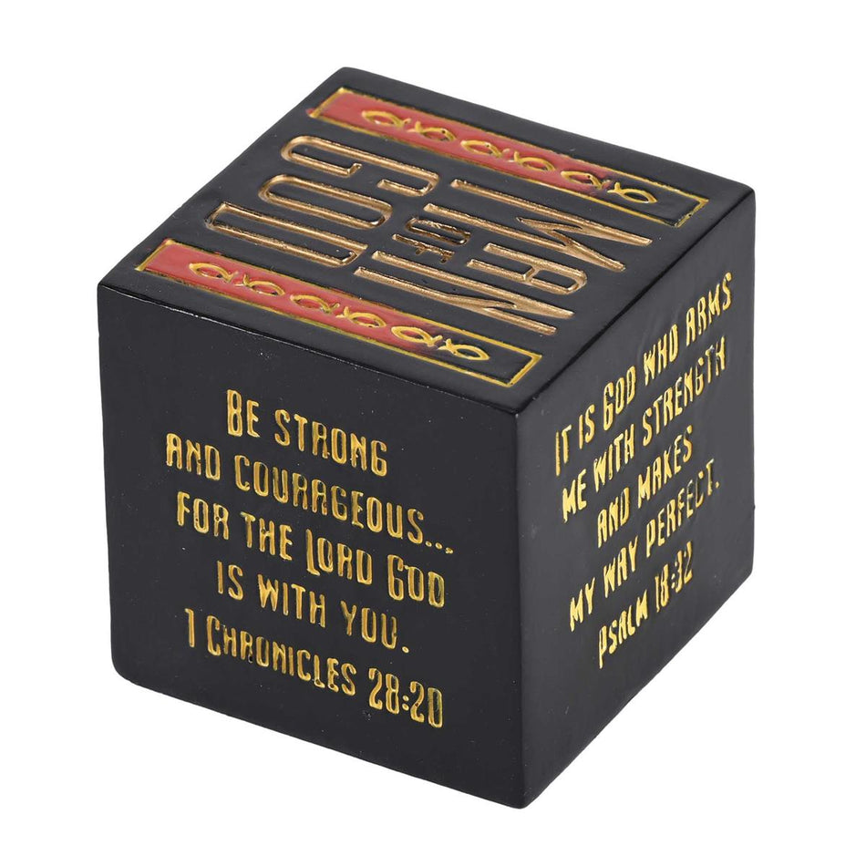 Desktop Cube Man Of God by Dicksons, product view 2