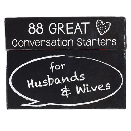 Conversation Starters For Husbands and Wives by Christian Art Gifts