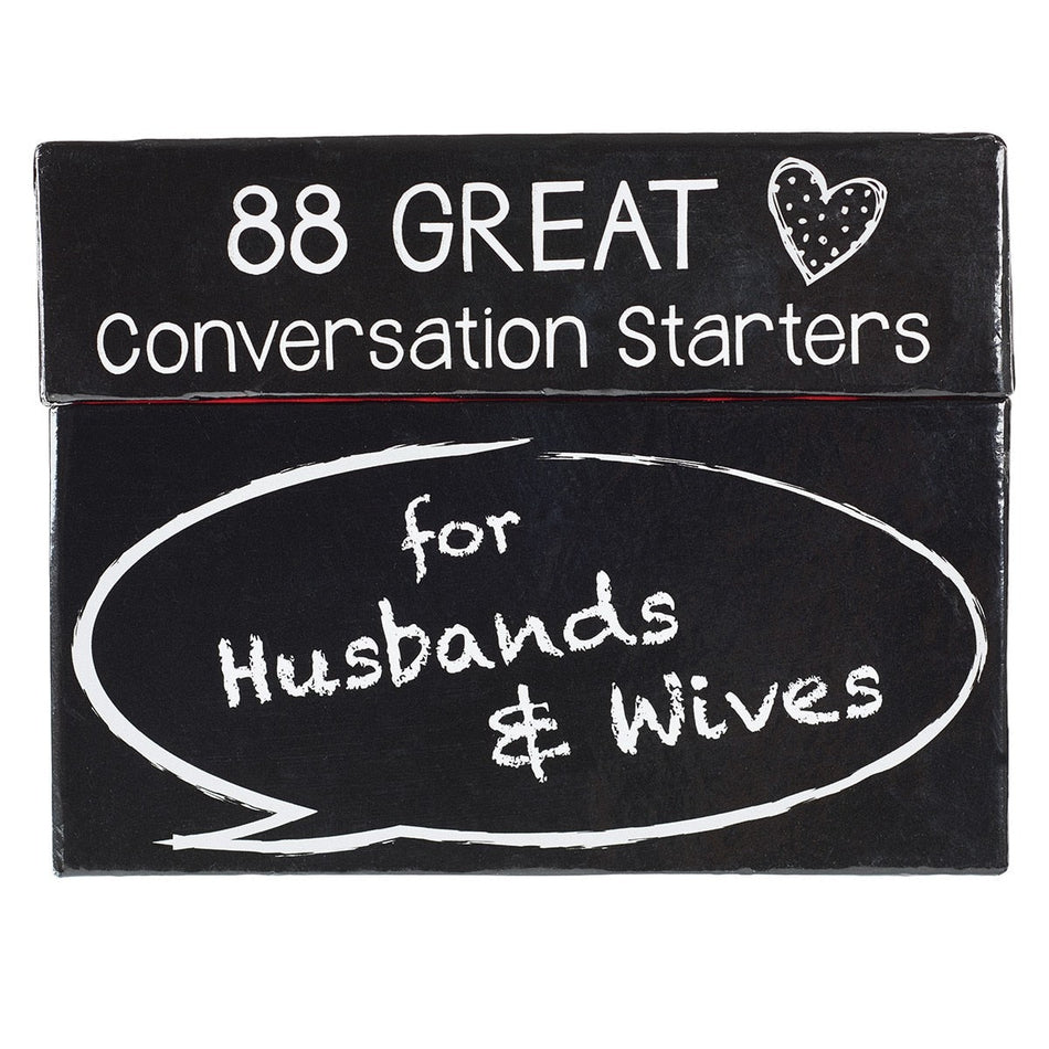 Conversation Starters For Husbands and Wives by Christian Art Gifts