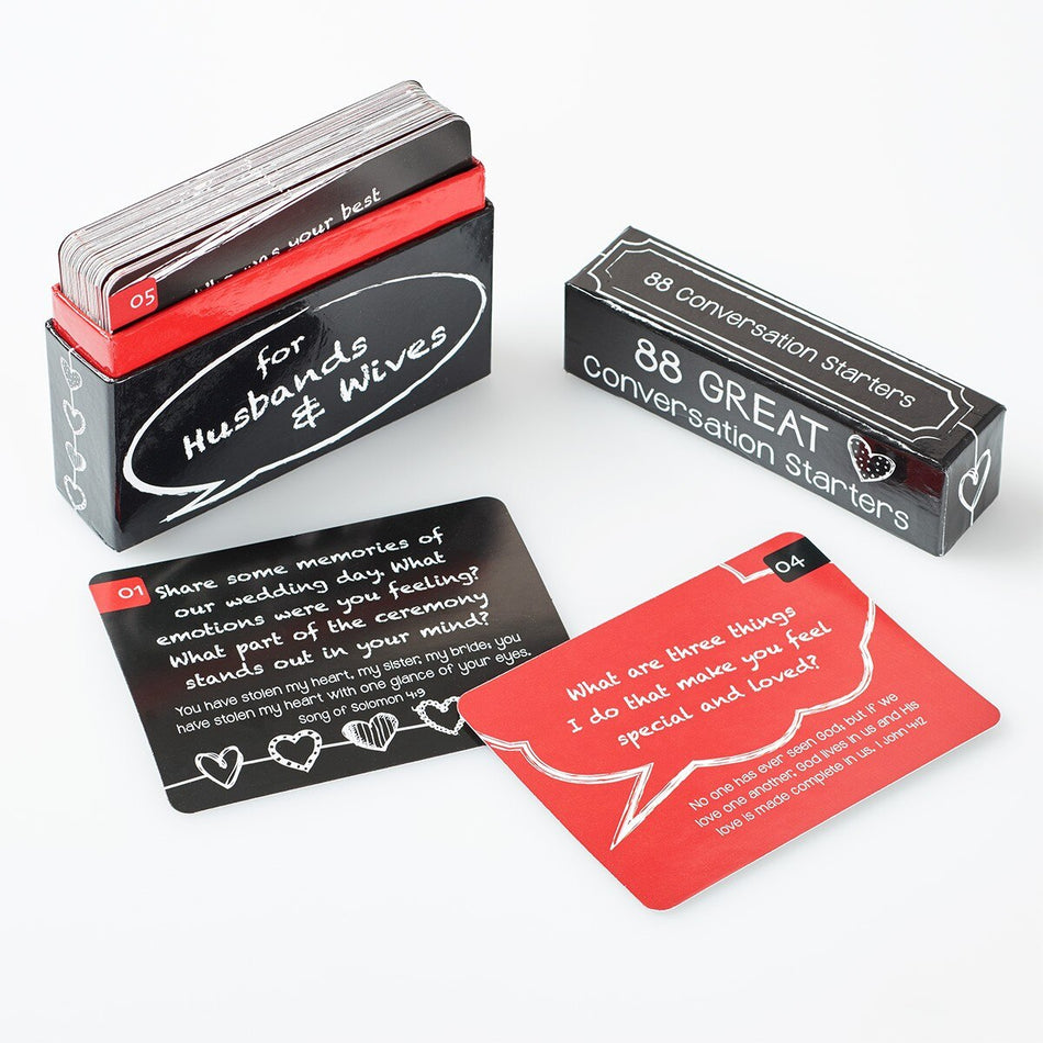 Conversation Starters For Husbands and Wives by Christian Art Gifts, product view 2
