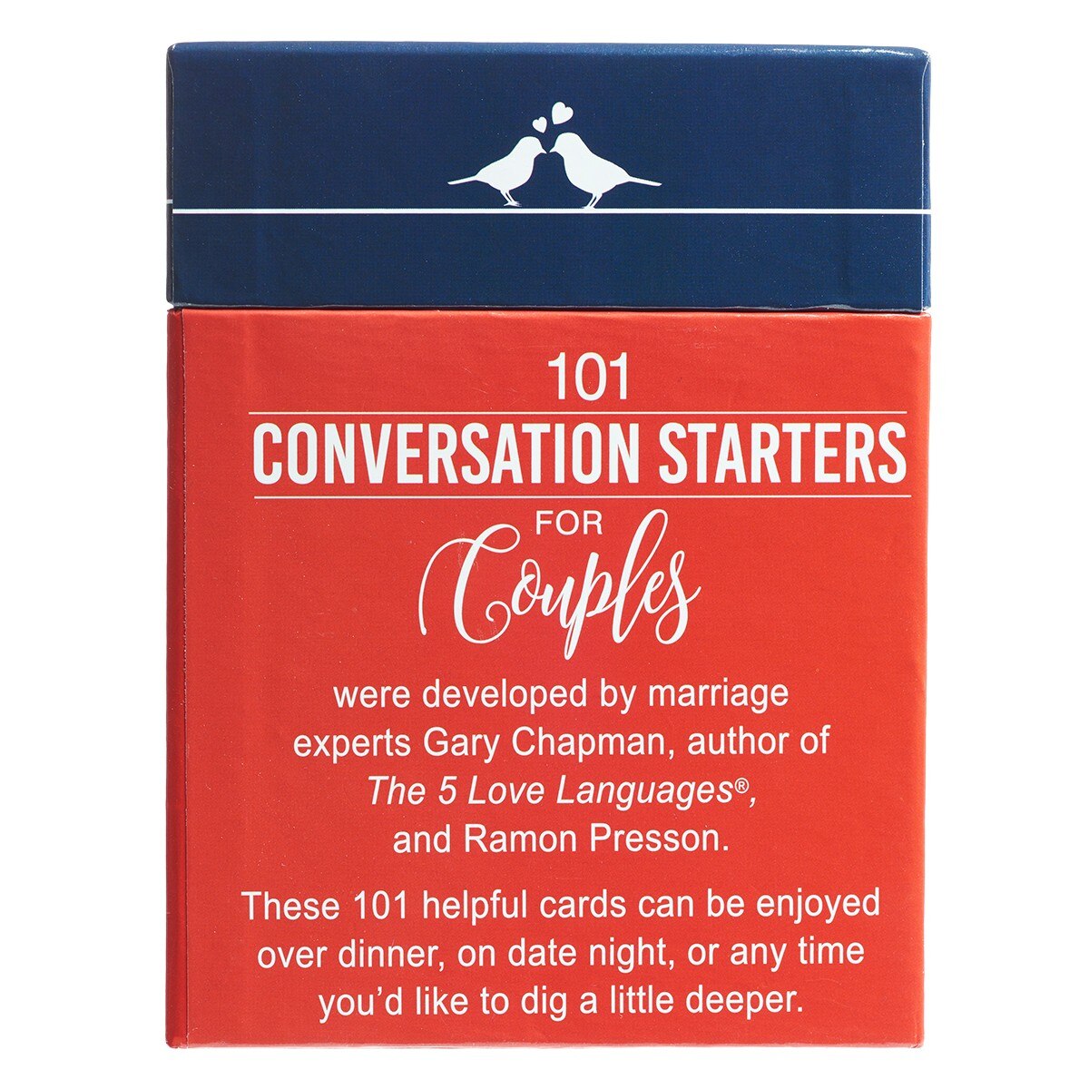 101 Conversation Starters for Couples by Christian Art Gifts, product view 2