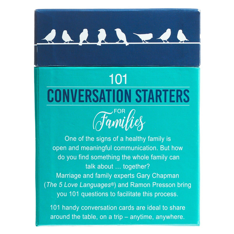 101 Conversation Starters for Families by Christian Art Gifts, product view 2
