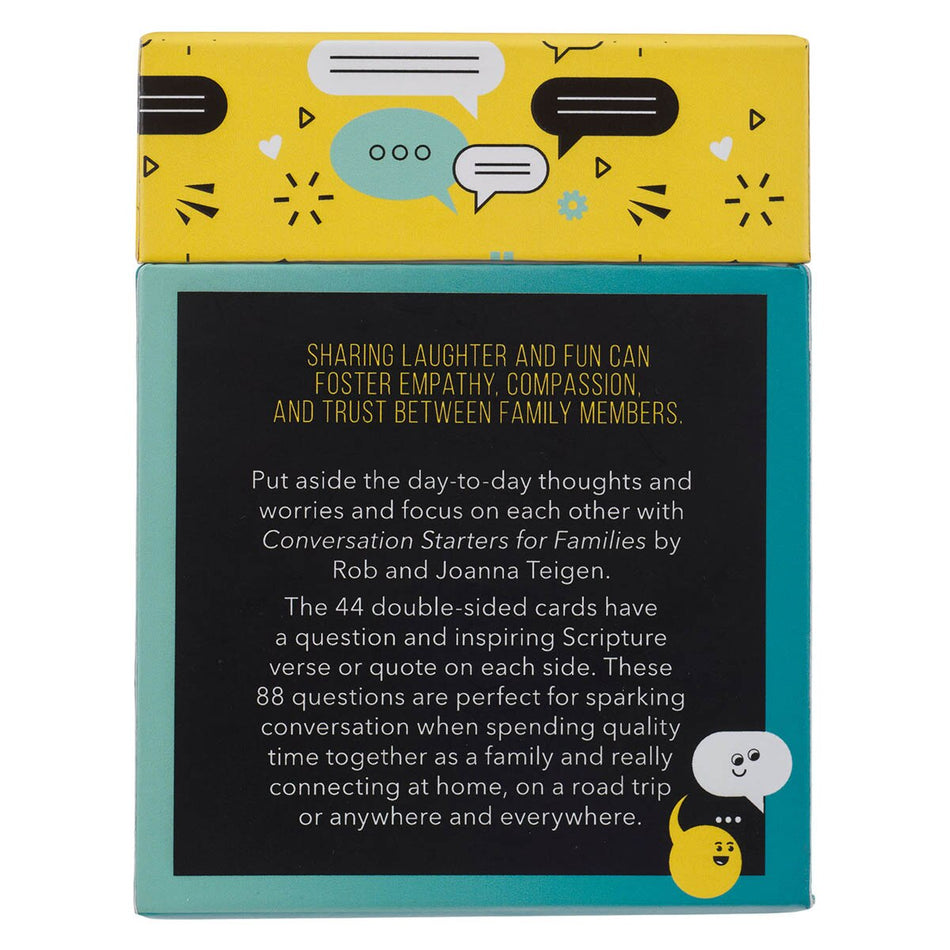 88 Conversation Starters for Families by Christian Art Gifts, product view 2