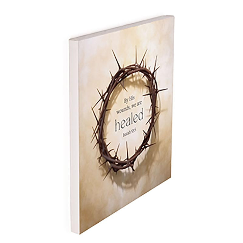 He Is Risen Collection Canvas - By His Wounds We