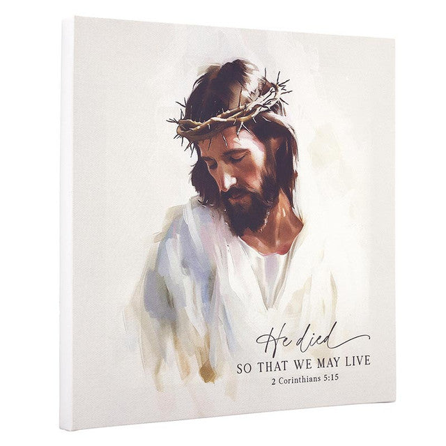 The Way, Truth, Life Canvas - He Died