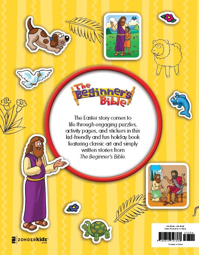 The Beginner's Bible Come Celebrate Easter Sticker and Activity Book by HarperCollins, product view 2