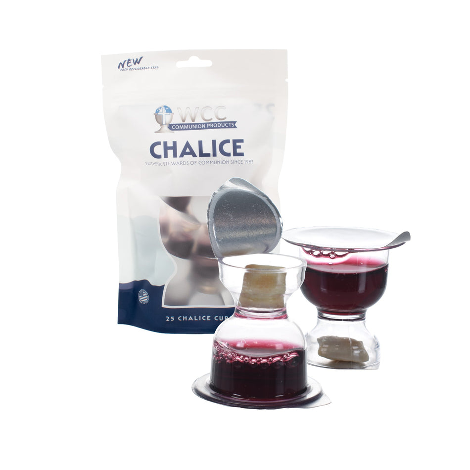 BAGGED Chalice Cup - Juice/Bread - (25 Units) by WCC