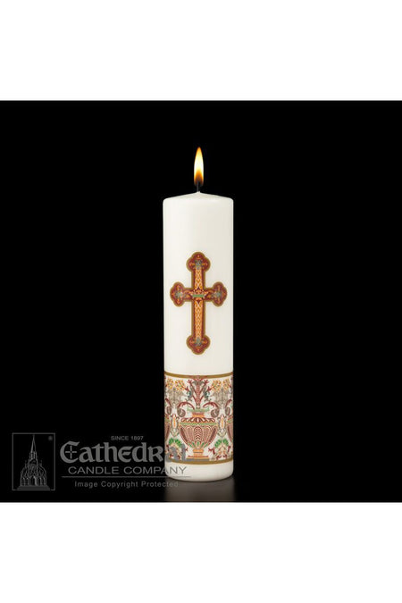 Christ Candle - Investiture - 3" x 12" by Anchor Christian Distributors