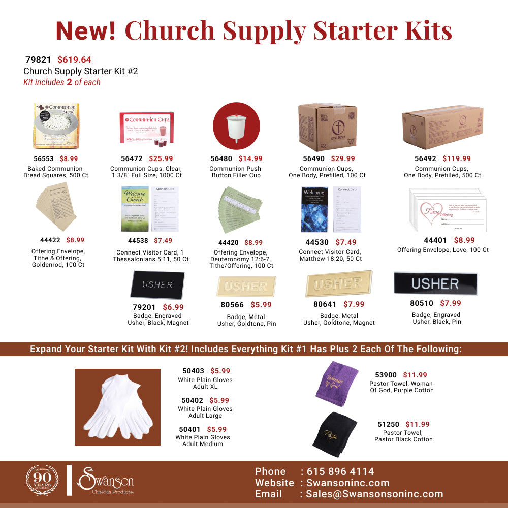 CHURCH SUPPLY STARTER KIT #2
