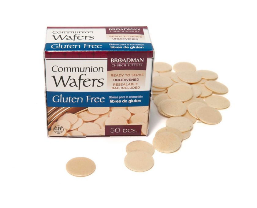 Broadman Gluten Free Communion Wafers, 50/box