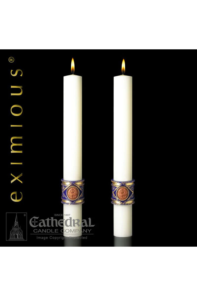 Complementing Side Altar Candles - Lilium