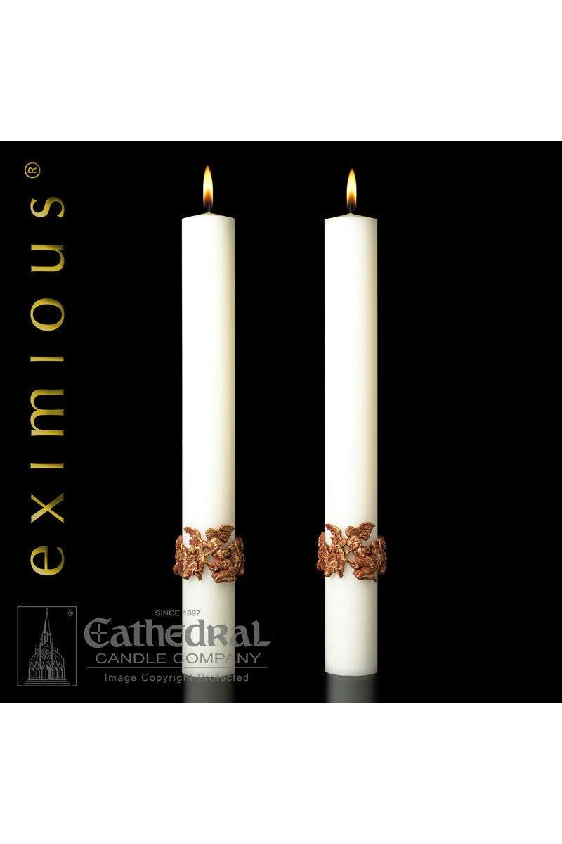 Complementing Side Altar Candles - Mount Olivet
