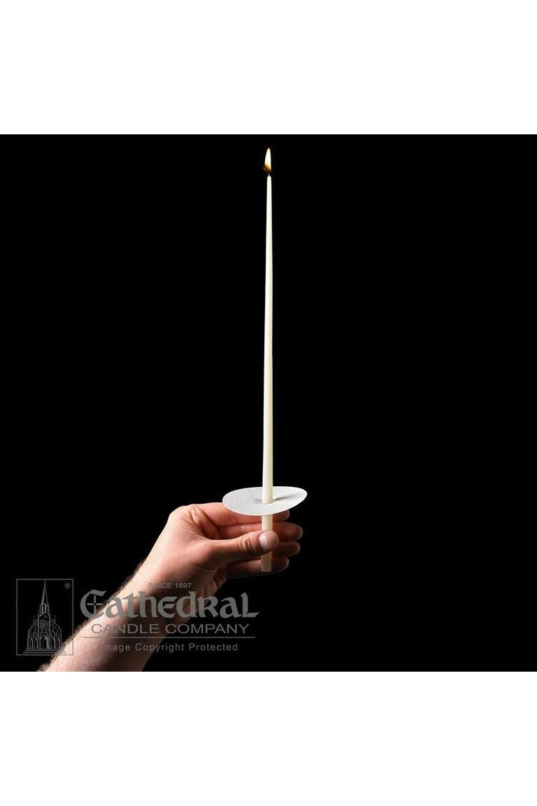 Congregational Tapers in 2 sizes (11" and 14") - 51% Beeswax by Anchor Christian Distributors