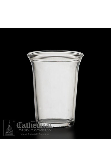 Crystal 24 Hour Votive Glasses - YS204-CL by Anchor Christian Distributors