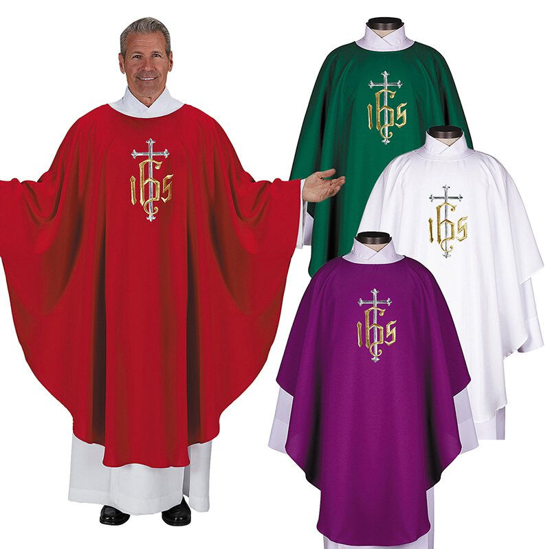 IHS Chasuble — Set of 4