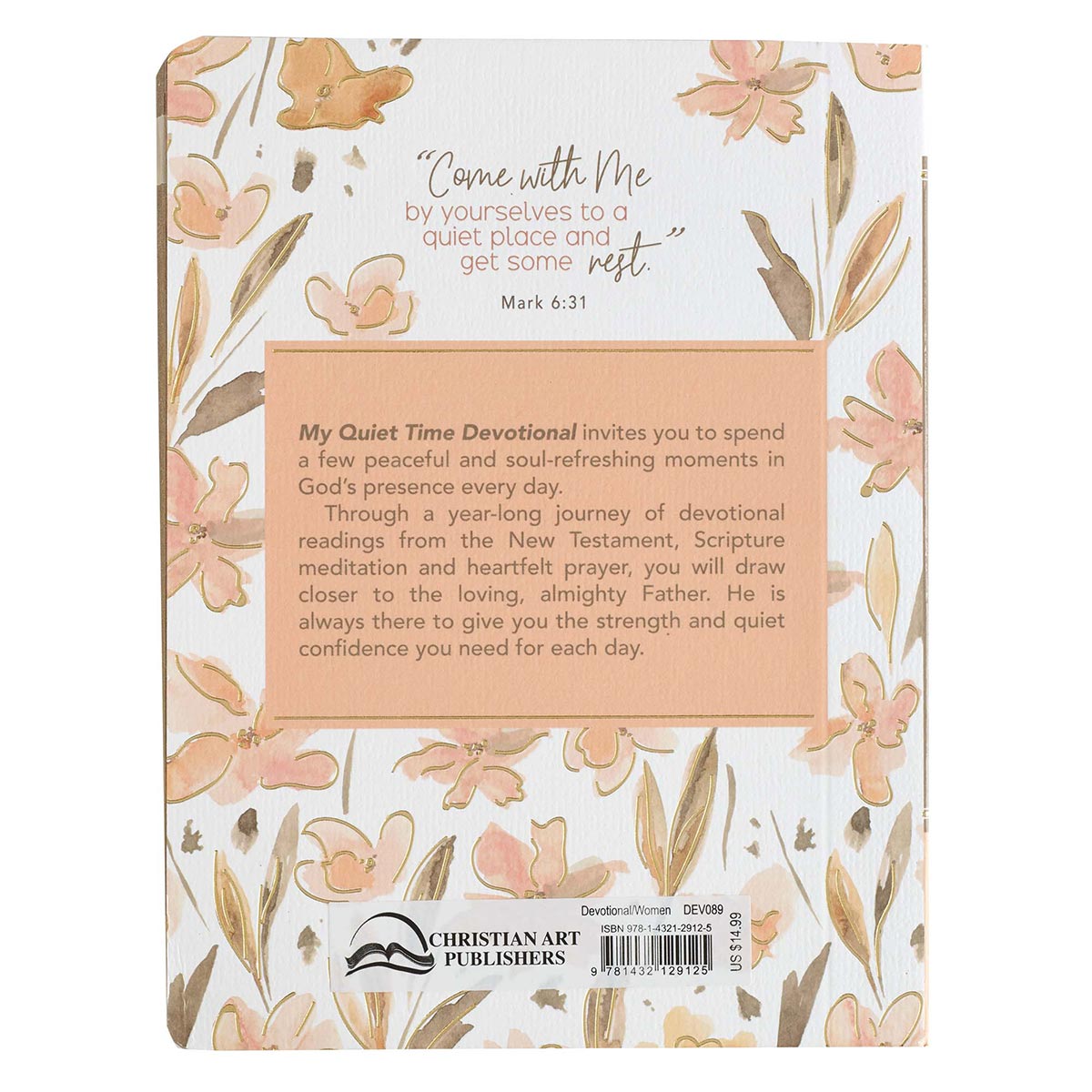 My Quiet Time Devotional Softcover Edition by Christian Art Gifts, product view 2