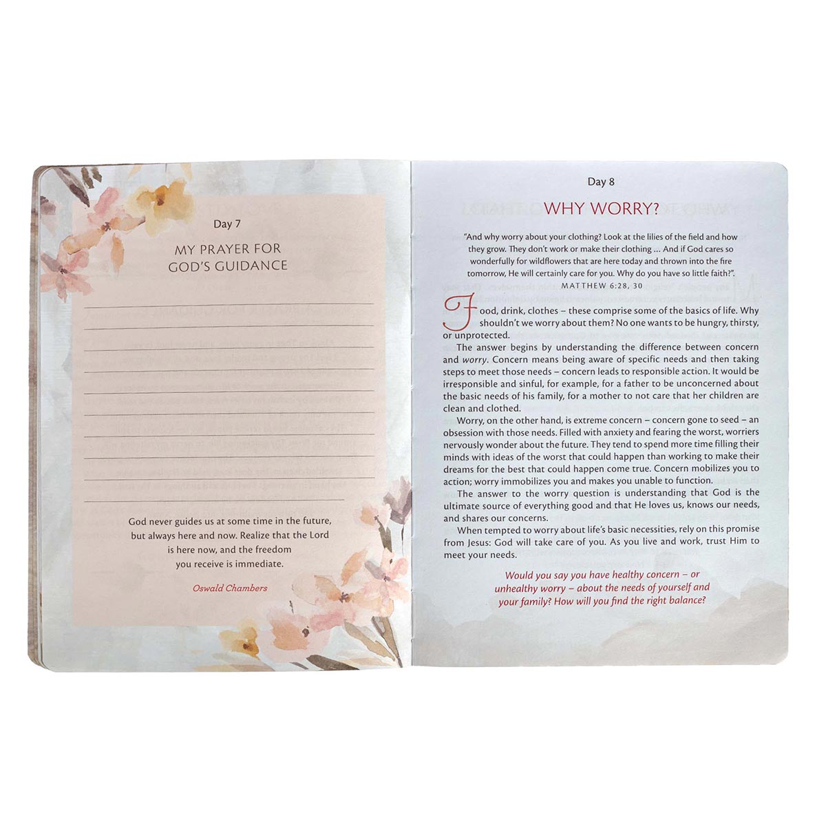 My Quiet Time Devotional Softcover Edition by Christian Art Gifts, product view 6