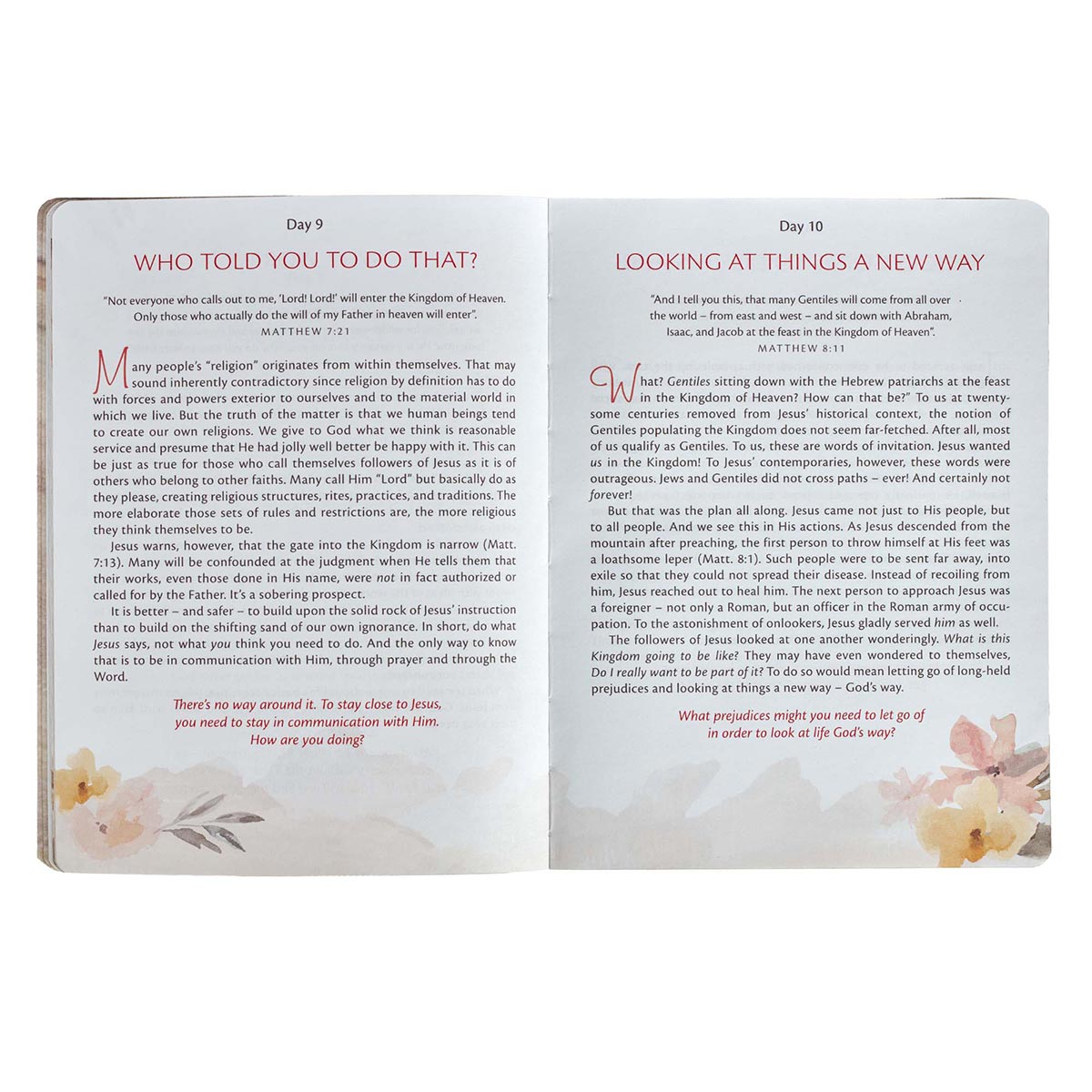 My Quiet Time Devotional Softcover Edition by Christian Art Gifts, product view 7