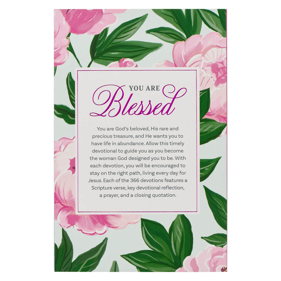 You Are Blessed Softcover Devotional Book by Christian Art Gifts, product view 2