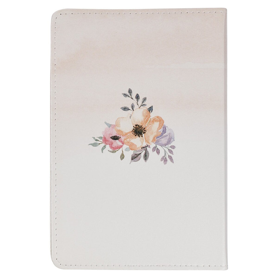 Godly Wisdom for Women White Faux Leather Devotional by Christian Art Gifts, product view 2