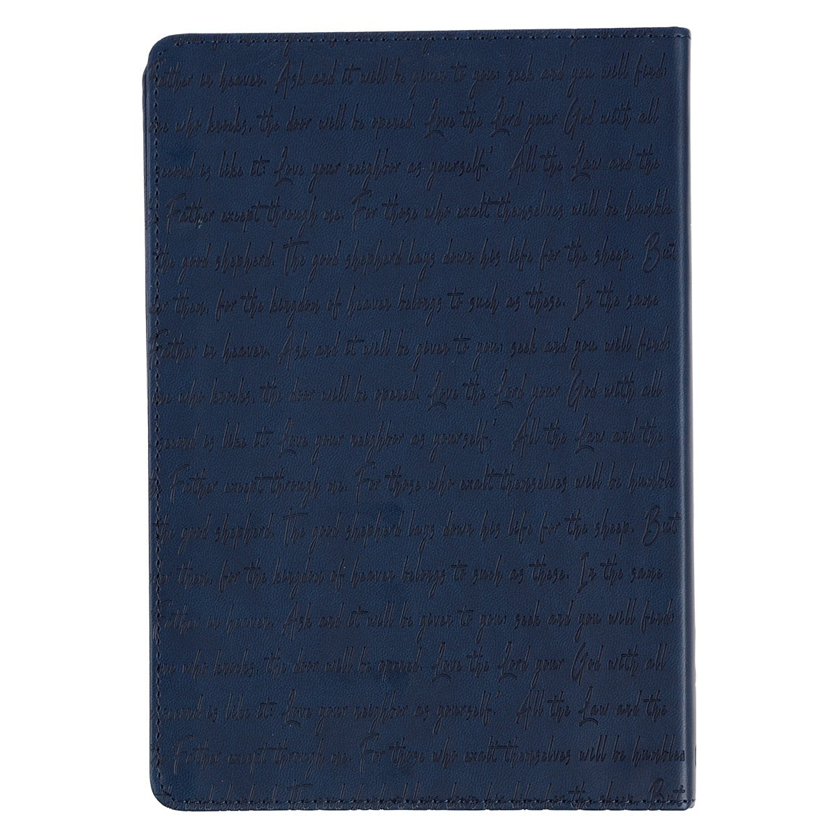 Words of Jesus for Daily Living Blue Faux Leather Devotional by Christian Art Gifts, product view 5