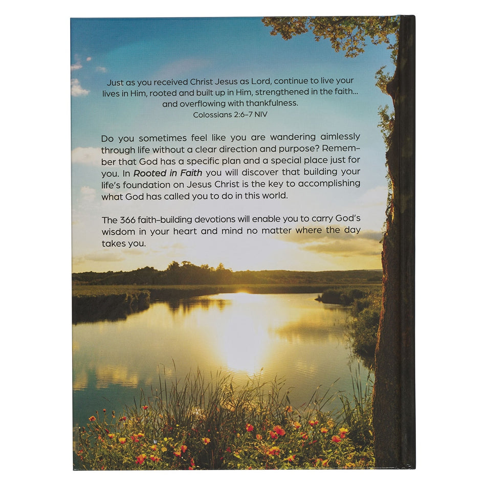 Rooted in Faith Hardcover Devotional by Christian Art Gifts, product view 2
