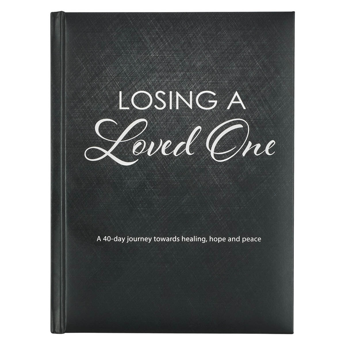 Losing a Loved One Black Hardcover Devotional by Christian Art Gifts