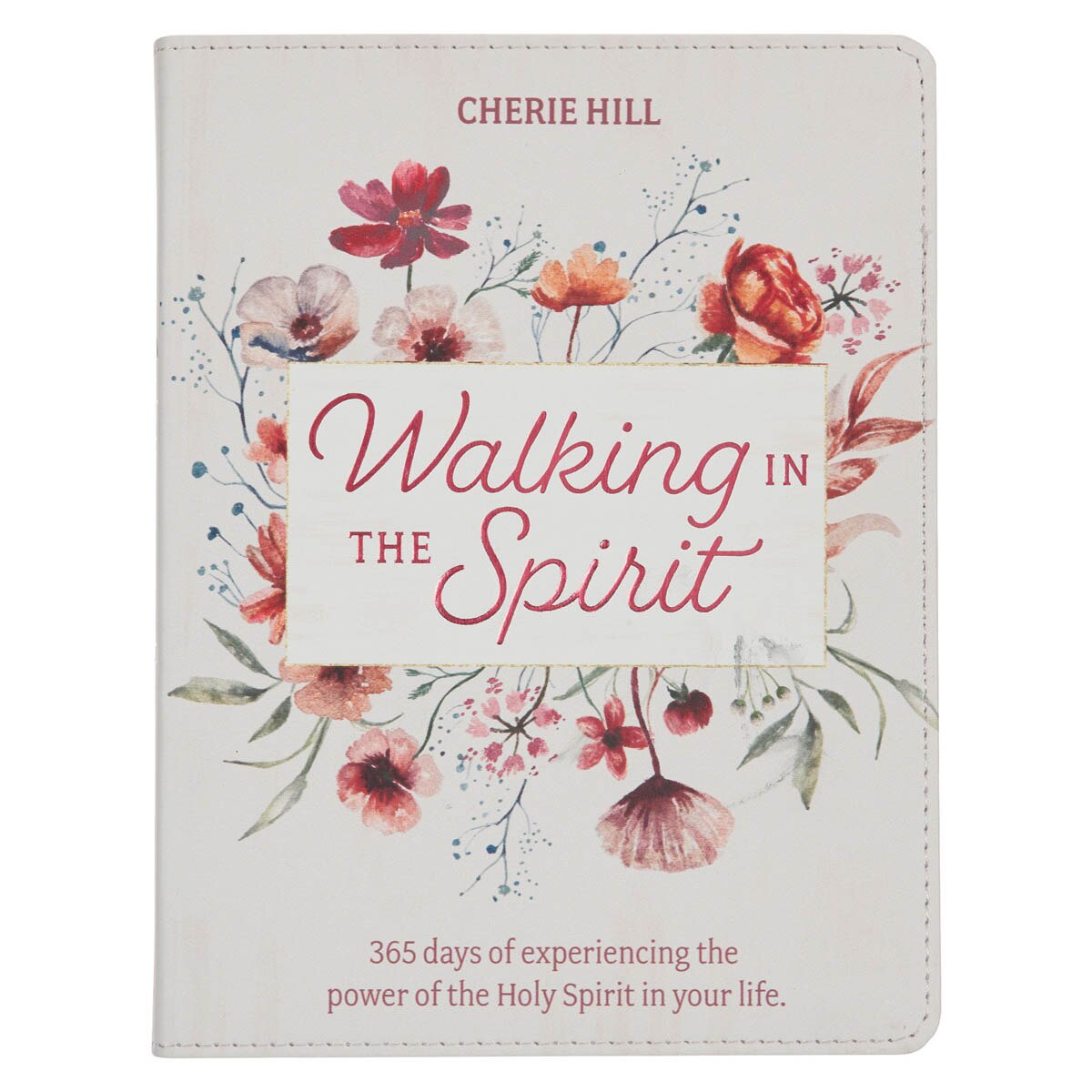 Walking in the Spirit Blush Pink Faux Leather Devotional by Christian Art Gifts
