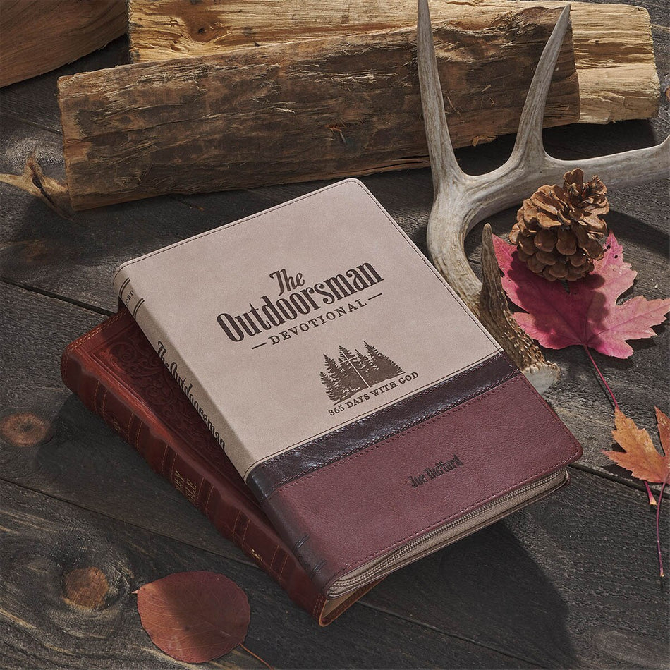 The Outdoorsman Devotional: 365 Days with God Devotional for Men by Christian Art Gifts, product view 2