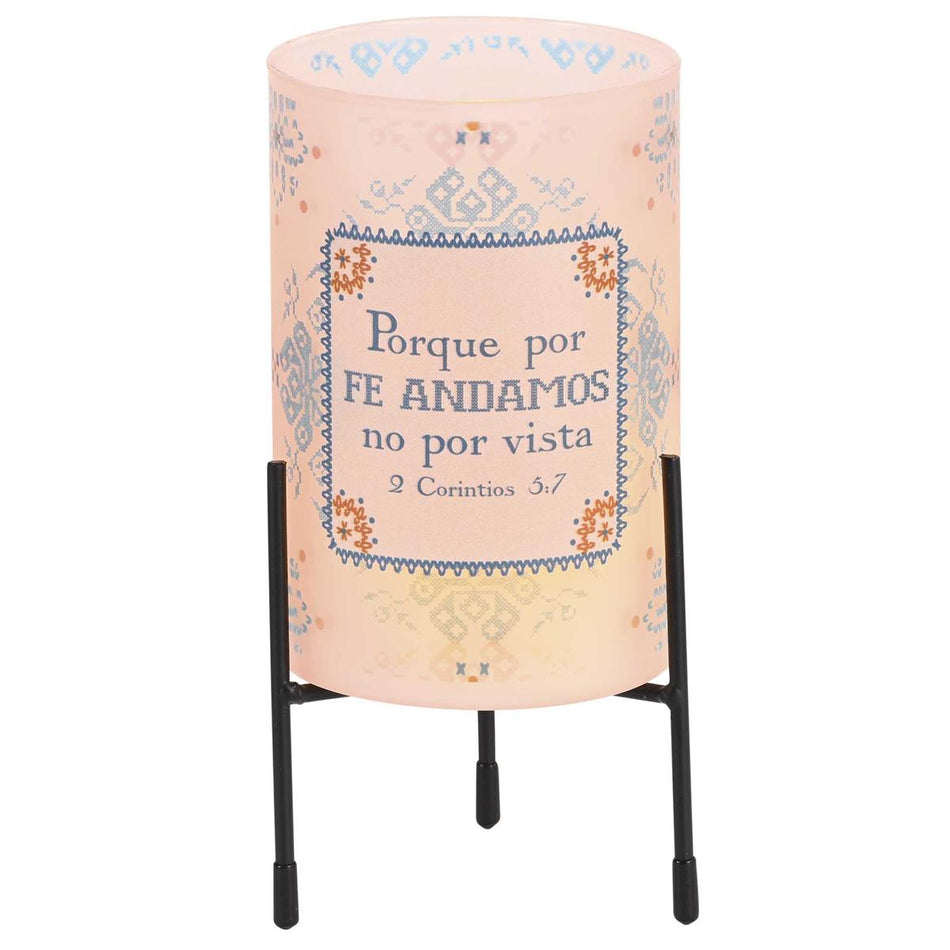 Hurricane Candleholder Porque Por Fe by Dicksons