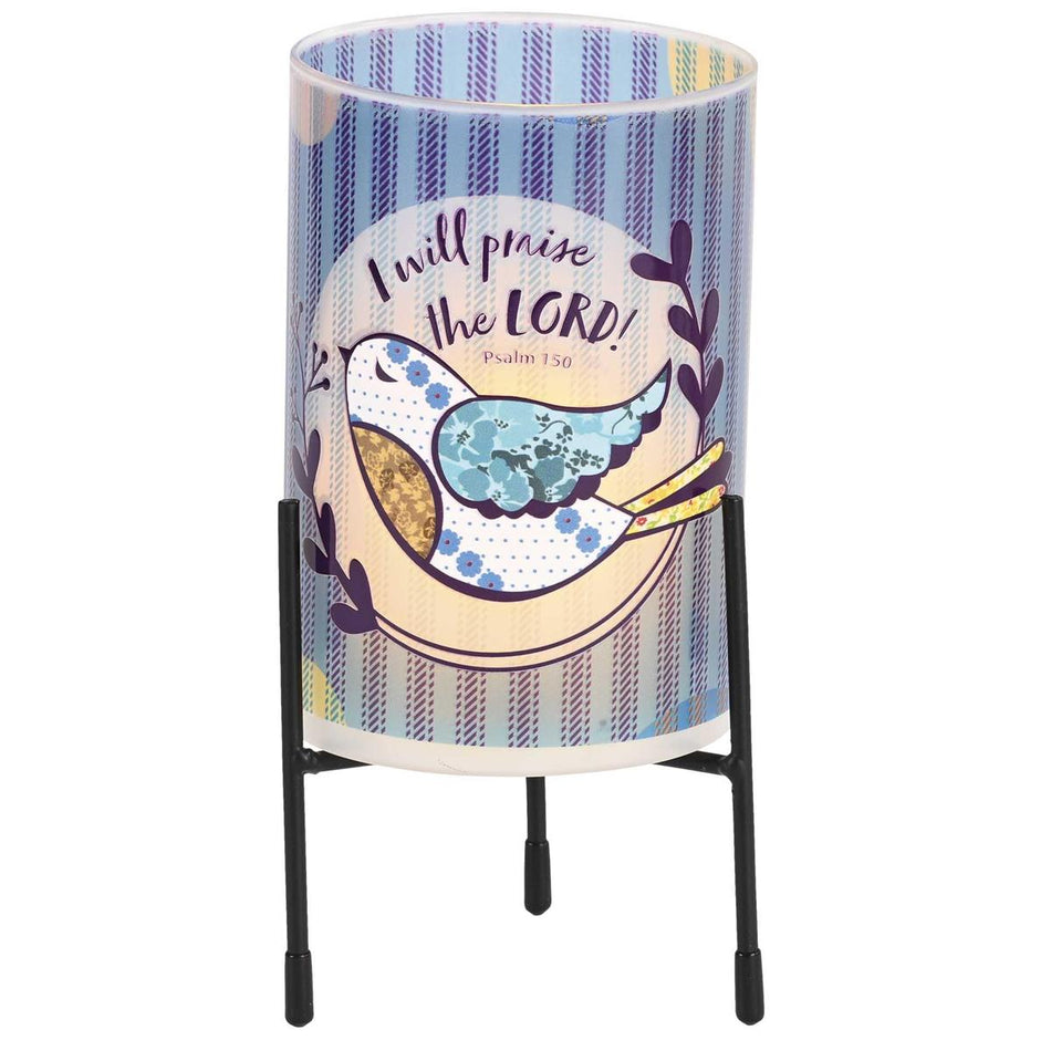 Hurricane Candleholder Bird I Will Sing by Dicksons
