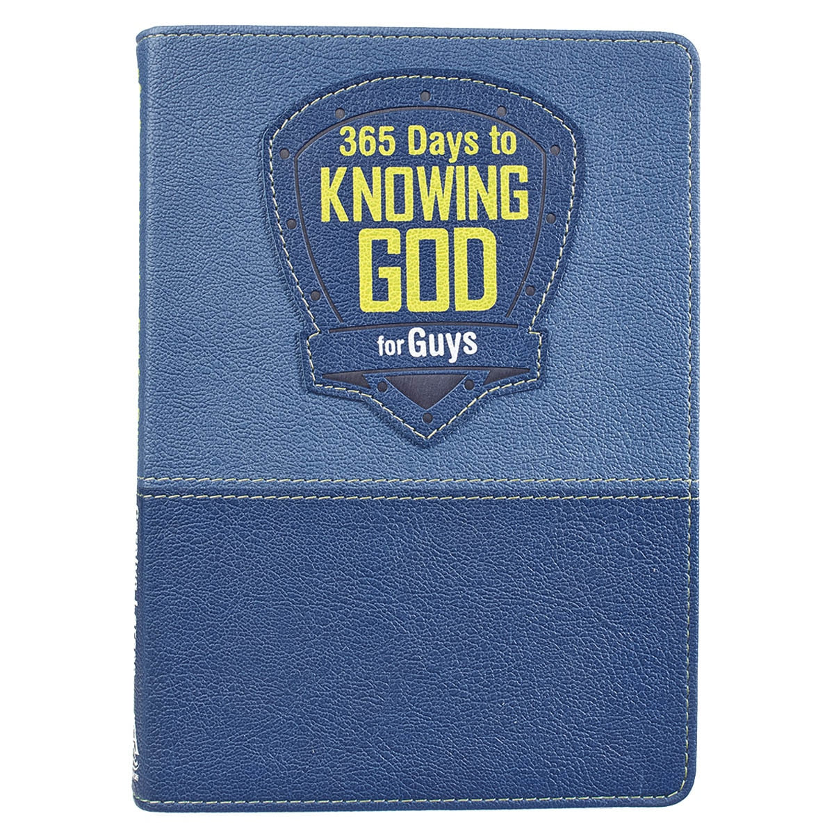 365 Days to Knowing God for Guys Devotional - Faux Leather Edition by Christian Art Gifts