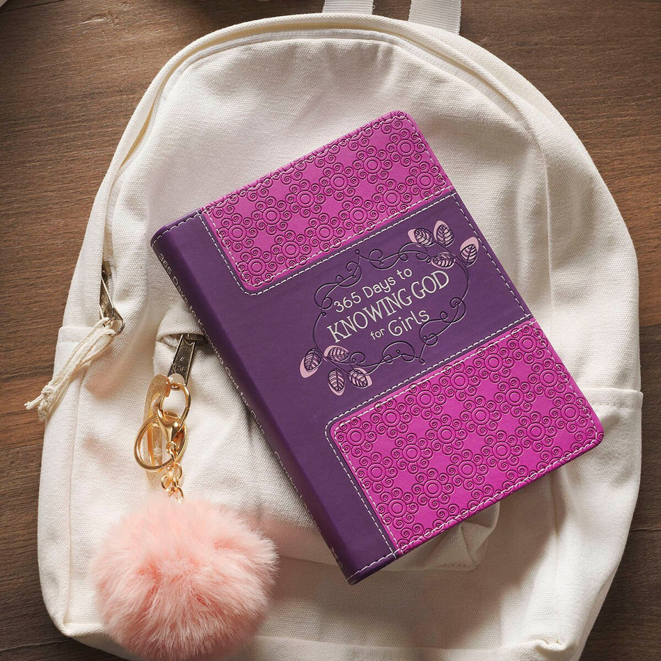 365 Days to Knowing God for Girls Devotional by Christian Art Gifts, product view 2