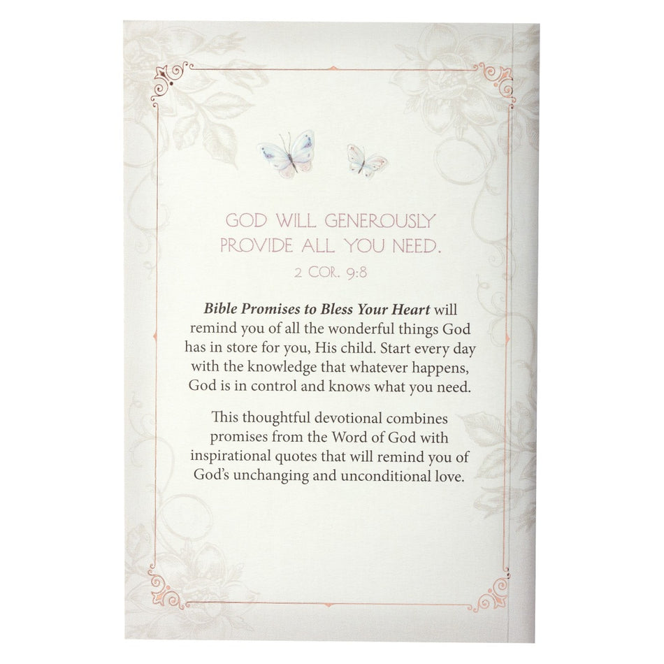 Bible Promises to Bless Your Heart Devotional by Christian Art Gifts, product view 2