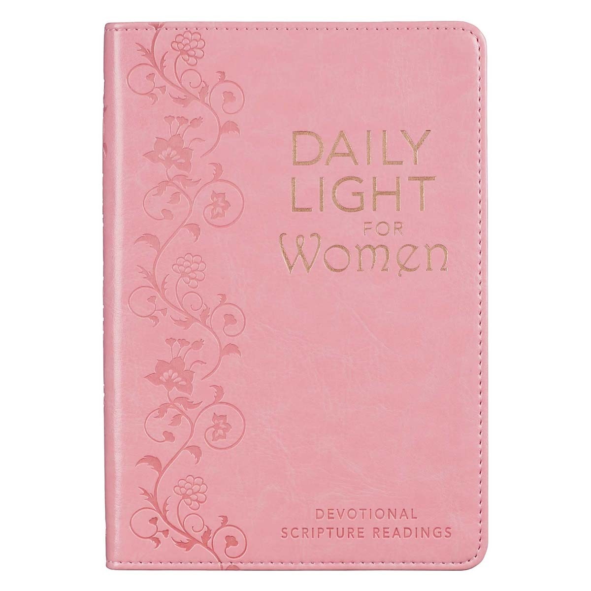 Daily Light for Women Pink Faux Leather Devotional by Christian Art Gifts