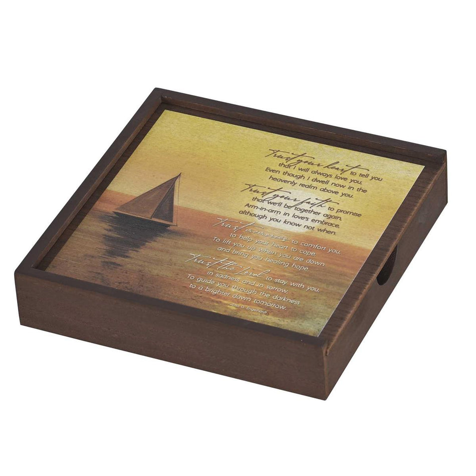 Memory Box Sailboat Trust Your Heart by Dicksons