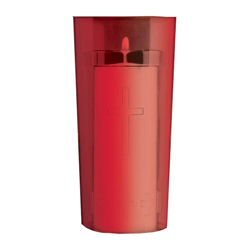 Replacement Globe for Remembrance/Cemetery Light | 10" x 4.75" | Choose Ruby, Blue, or Clear