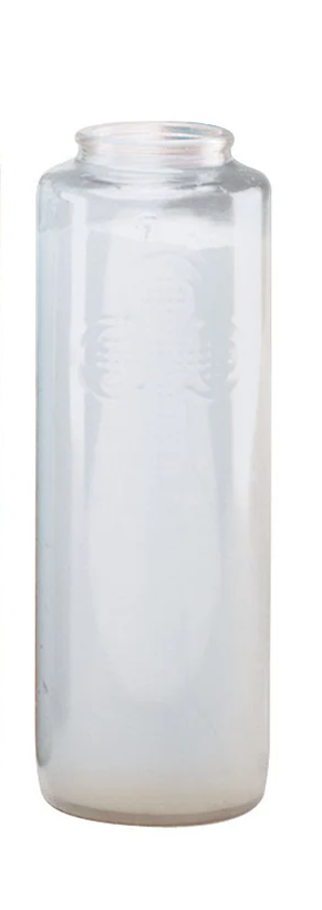Devotional 6-Day Glass Sanctuary Candle | Clear | Case of 12