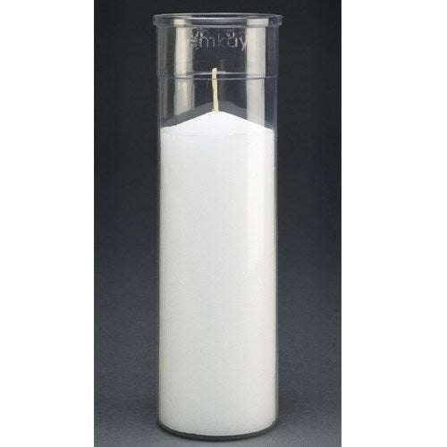 Devotional Candles | Emkay Clear Dispos-a-Lite Inserts | 5 Day